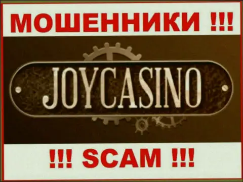 Лого МОШЕННИКОВ JoyCasino Com