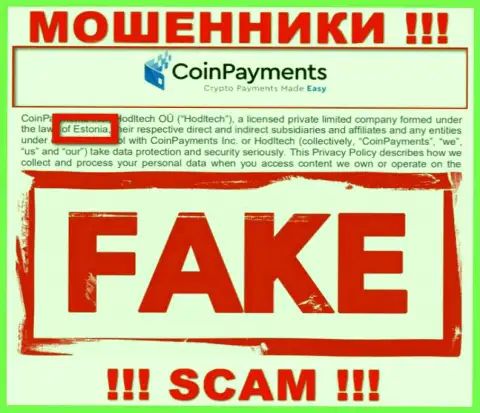 На интернет-ресурсе Coinpayments Inc вся инфа относительно юрисдикции ложная - стопроцентно мошенники !!!
