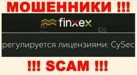 Старайтесь держаться от конторы Finxex Com подальше, которую крышует аферист - Cyprus Securities and Exchange Commission (CySEC)