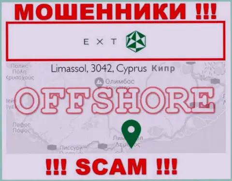 Оффшорные интернет мошенники Эксанте прячутся тут - Cyprus