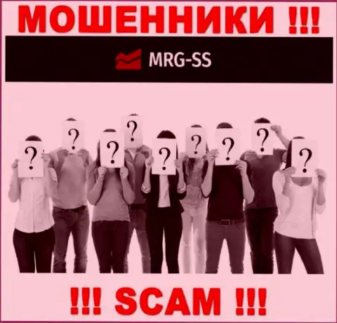 Махинаторы MRG-SS Com не желают, чтоб хоть кто-то видел, кто руководит организацией