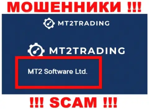 Конторой MT2 Trading владеет MT2 Software Ltd - данные с официального сайта жуликов