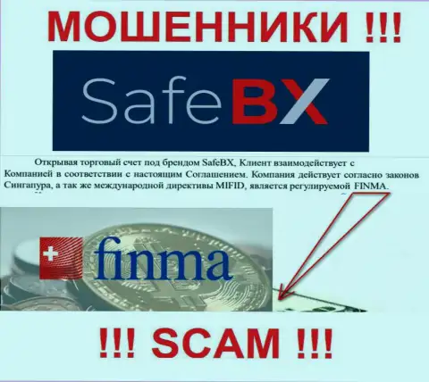 Сейф БХ и их регулятор: FINMA - это МОШЕННИКИ !!!