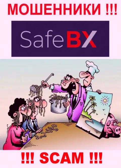 Пользуясь наивностью людей, Safe BX затягивают доверчивых людей в свой разводняк