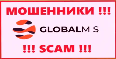 Логотип МОШЕННИКА GlobalM S