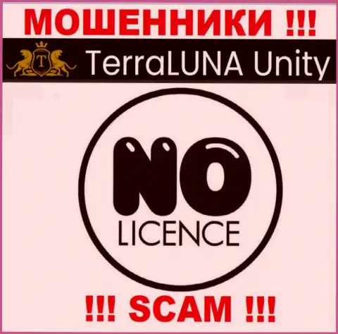 Ни на сайте TerraLuna Unity, ни в глобальной сети internet, инфы об лицензии указанной компании НЕ ПОКАЗАНО