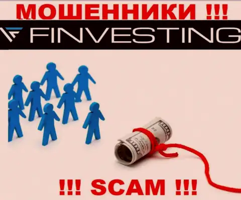 Не советуем соглашаться сотрудничать с интернет мошенниками Finvestings, крадут денежные активы