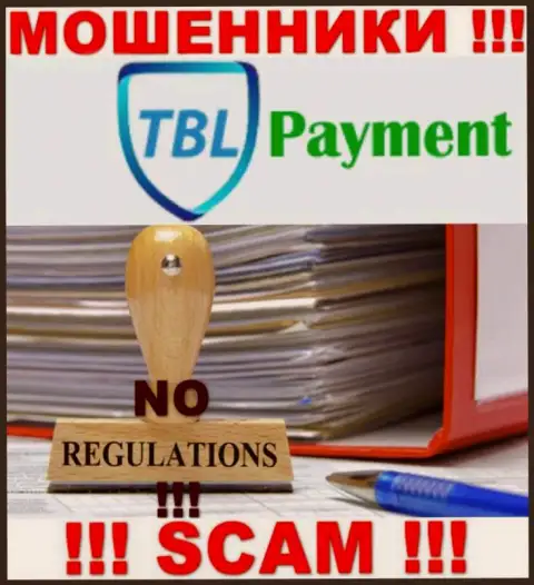 Советуем избегать TBL Payment - можете остаться без финансовых активов, т.к. их деятельность никто не регулирует