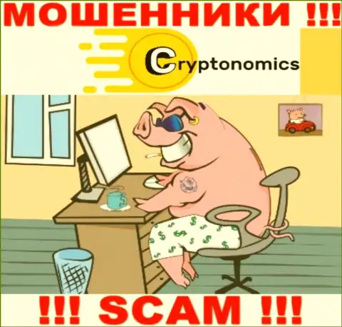 На web-ресурсе конторы Crypnomic не сказано ни единого слова о их прямых руководителях - это МОШЕННИКИ !!!