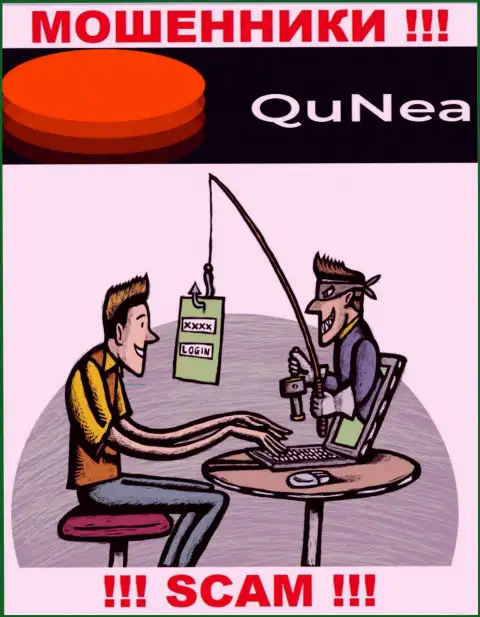 Итог от совместной работы с конторой QuNea Com всегда один - разведут на средства, исходя из этого лучше отказать им в совместном сотрудничестве