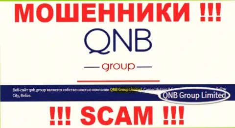 КьюНБ Групп Лтд - это организация, которая управляет кидалами QNB Group