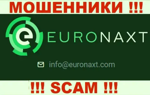 На сайте EuroNax, в контактной информации, указан адрес электронной почты указанных мошенников, не пишите, обведут вокруг пальца