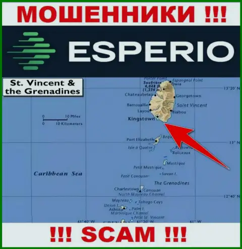 Офшорные internet-ворюги Эсперио скрываются тут - Кингстаун, Сент-Винсент и Гренадины