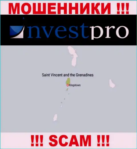 Мошенники NvestPro World расположились на территории - Сент-Винсент и Гренадины
