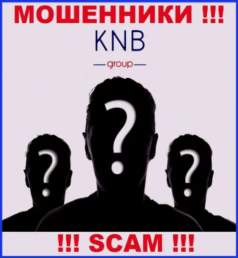 Нет возможности узнать, кто именно является прямыми руководителями компании KNB Group - это явно махинаторы