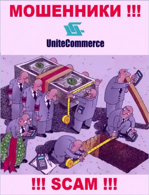 Вы ошибаетесь, если вдруг ожидаете доход от совместной работы с дилером UniteCommerce - это РАЗВОДИЛЫ !