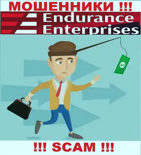 Рискованно верить интернет мошенникам из ENDURANCE ENTERPRISES PTY LTD, которые требуют заплатить налоговые вычеты и комиссии