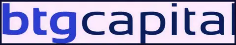 Лого мирового масштаба брокерской компании БТГКапитал