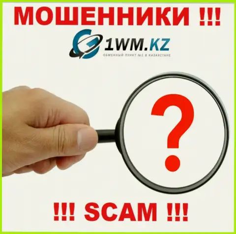 1WM Kz - это ВОРЫ !!! Сведения касательно юрисдикции прячут