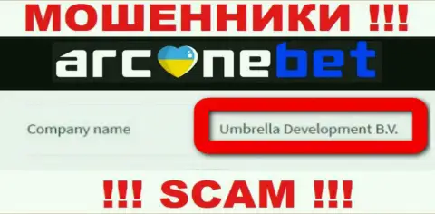 Вот кто владеет компанией АрканеБет - это Umbrella Development B.V.