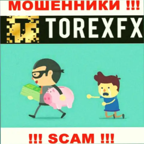 Крайне опасно взаимодействовать с конторой TorexFX - разводят биржевых трейдеров