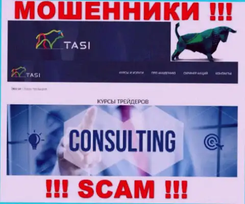 Шулера TasInvest Com выставляют себя специалистами в сфере Consulting